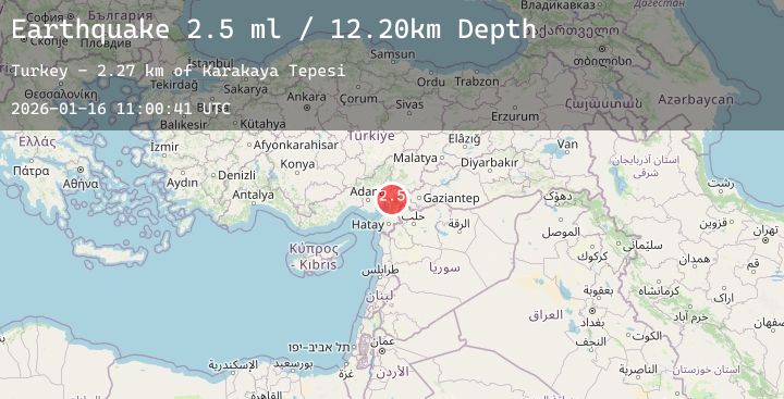 Map of CENTRAL TURKEY