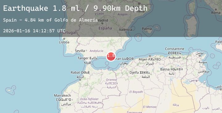 Map of STRAIT OF GIBRALTAR
