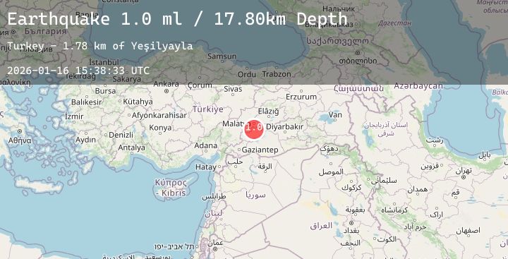 Map of EASTERN TURKEY