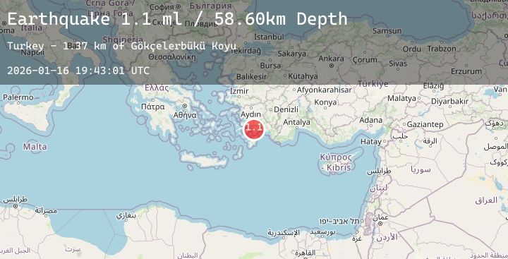 Map of DODECANESE IS.-TURKEY BORDER REG
