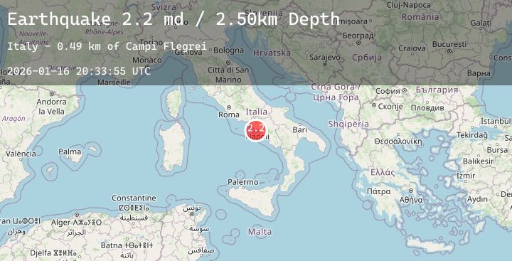 Map of SOUTHERN ITALY