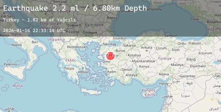 Map of WESTERN TURKEY