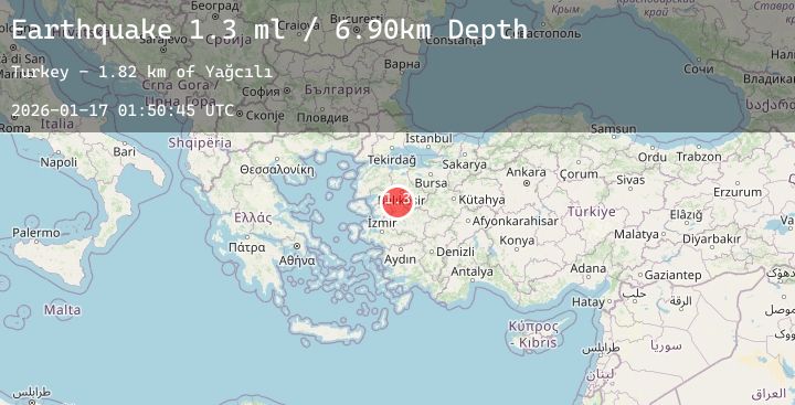 Map of WESTERN TURKEY