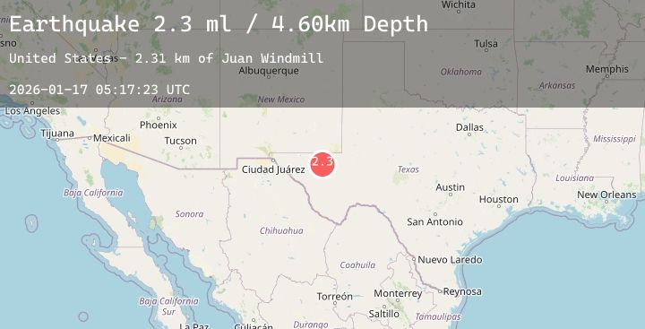 Map of WESTERN TEXAS