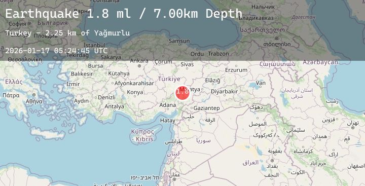 Map of CENTRAL TURKEY