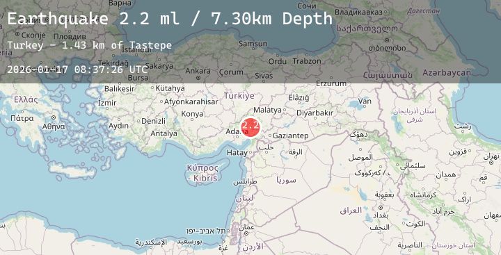 Map of CENTRAL TURKEY
