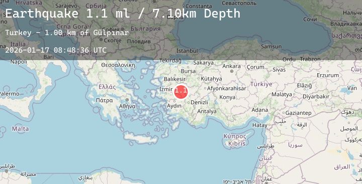 Map of WESTERN TURKEY