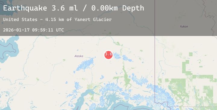 Map of CENTRAL ALASKA