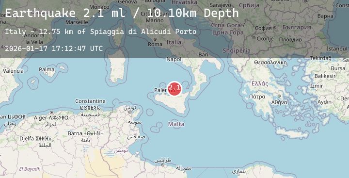 Map of SICILY, ITALY