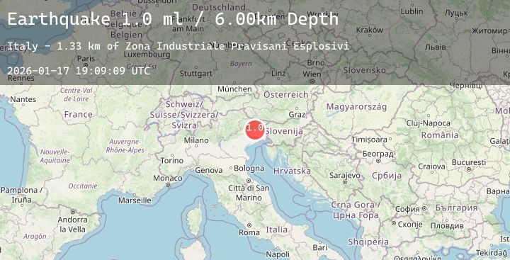 Map of NORTHERN ITALY