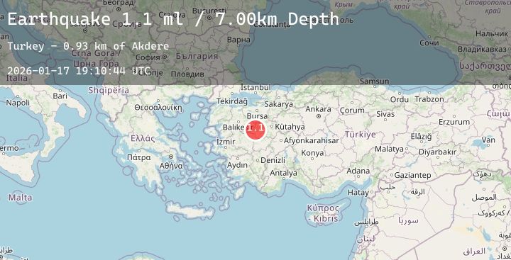 Map of WESTERN TURKEY