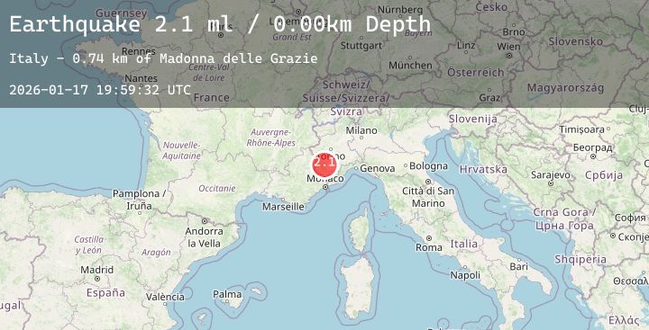 Map of NORTHERN ITALY