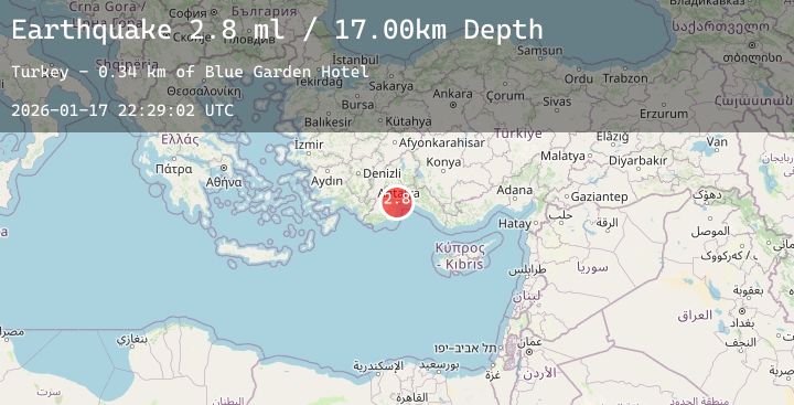 Map of WESTERN TURKEY