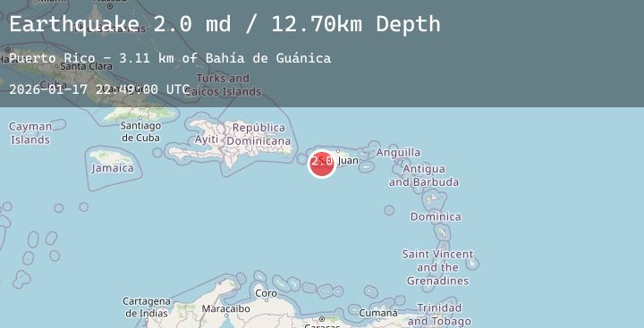 Map of PUERTO RICO REGION