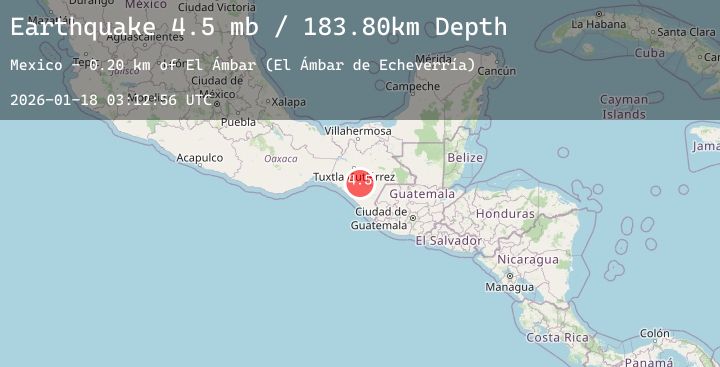 Map of CHIAPAS, MEXICO