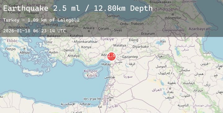 Map of CENTRAL TURKEY