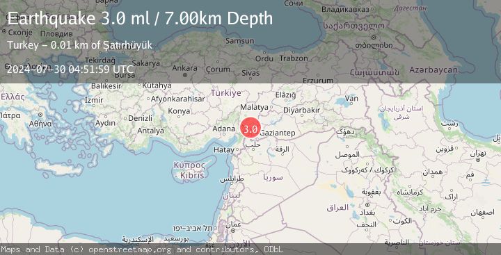 Map of CENTRAL TURKEY