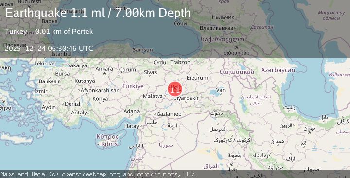 Map of EASTERN TURKEY