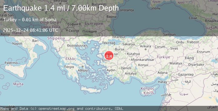 Map of WESTERN TURKEY
