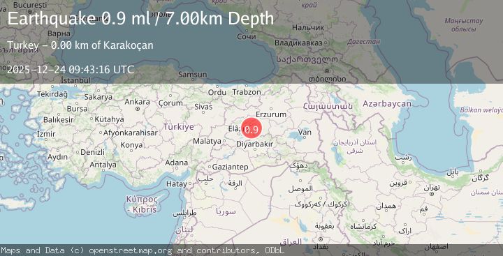 Map of EASTERN TURKEY