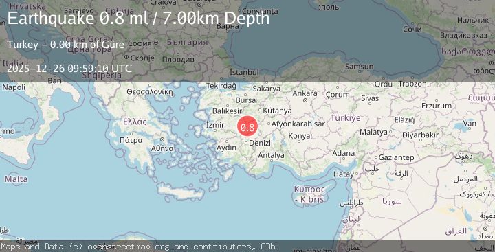 Map of WESTERN TURKEY