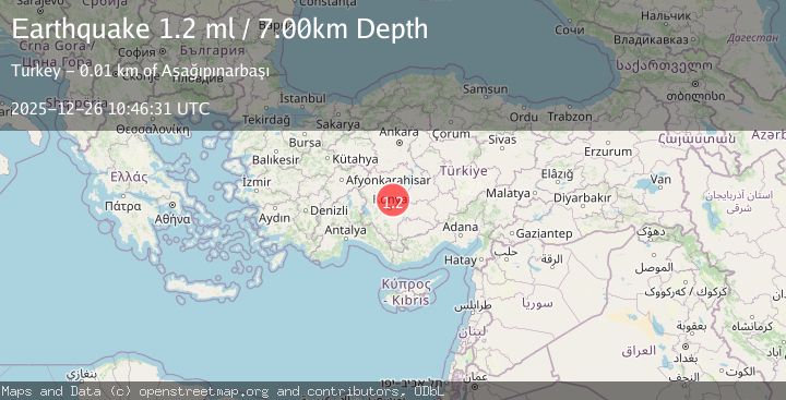 Map of CENTRAL TURKEY