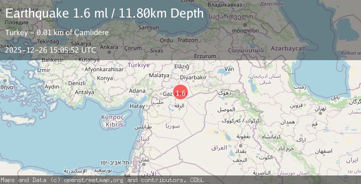 Map of EASTERN TURKEY