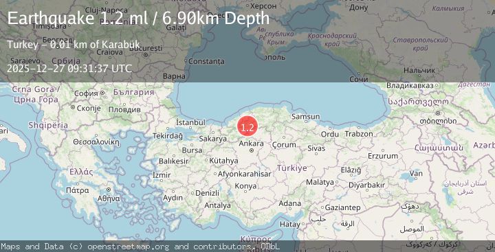 Map of CENTRAL TURKEY