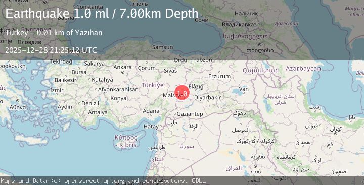 Map of EASTERN TURKEY