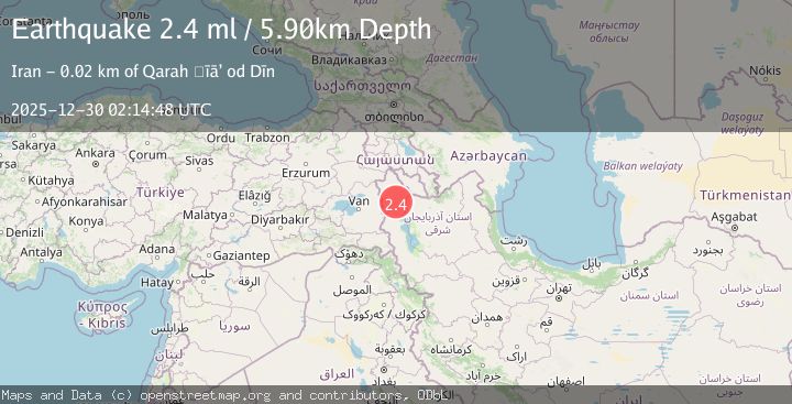 Map of TURKEY-IRAN BORDER REGION
