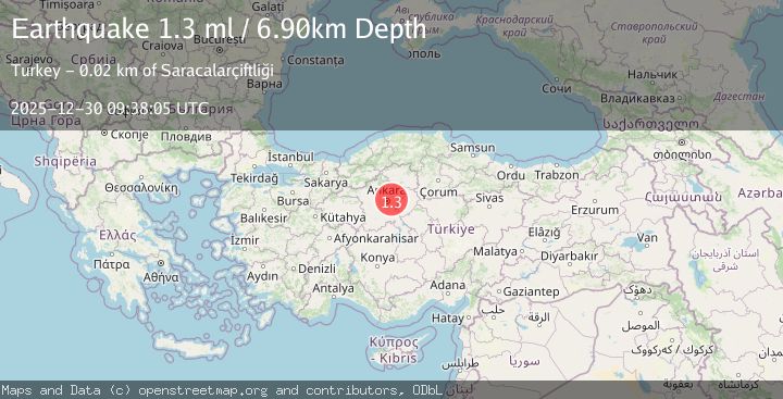 Map of CENTRAL TURKEY