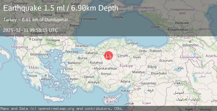 Map of CENTRAL TURKEY
