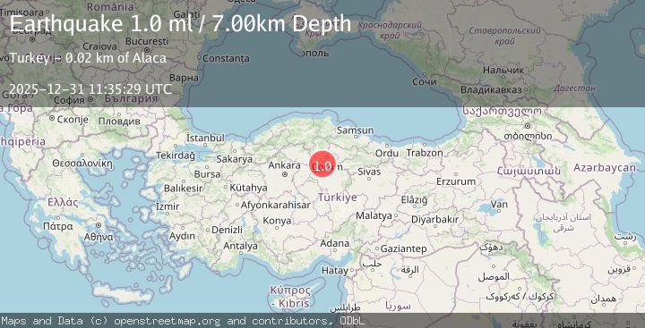 Map of CENTRAL TURKEY