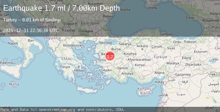 Map of WESTERN TURKEY