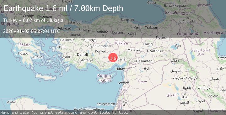 Map of CENTRAL TURKEY