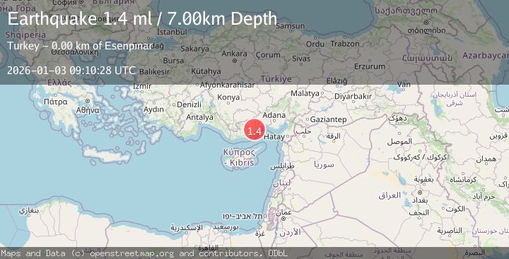 Map of CENTRAL TURKEY