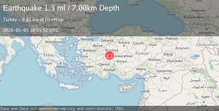 Map of WESTERN TURKEY