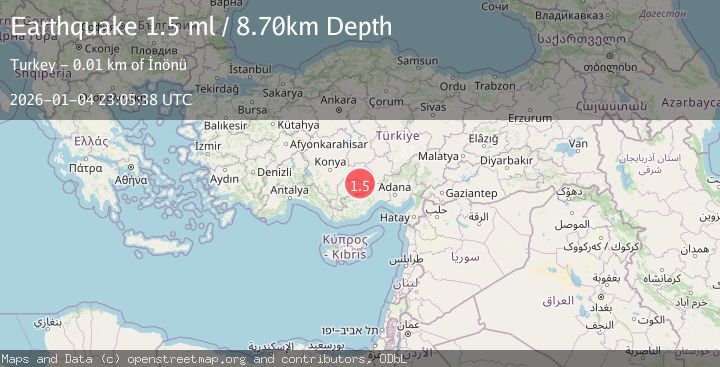 Map of CENTRAL TURKEY