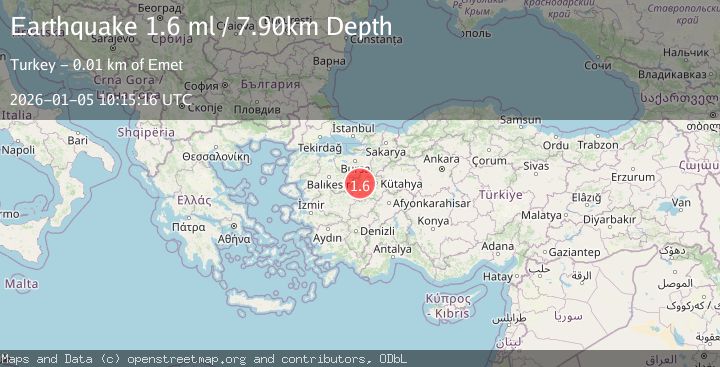 Map of WESTERN TURKEY