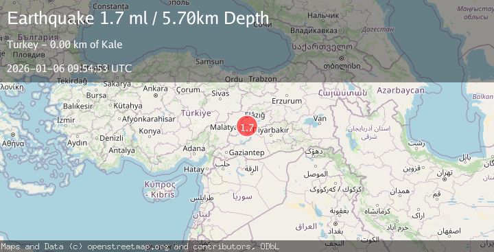 Map of EASTERN TURKEY