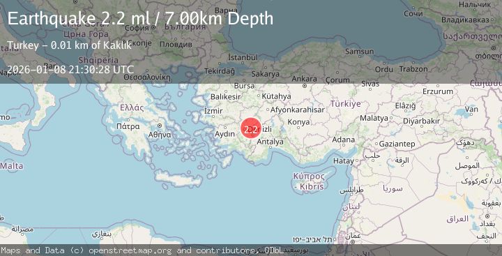 Map of WESTERN TURKEY