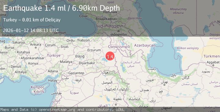 Map of EASTERN TURKEY
