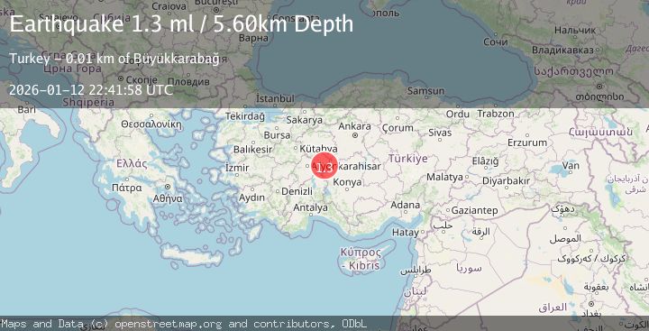 Map of WESTERN TURKEY