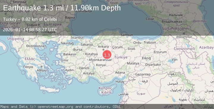 Map of CENTRAL TURKEY