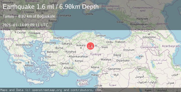 Map of CENTRAL TURKEY