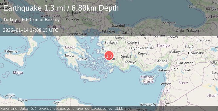 Map of WESTERN TURKEY