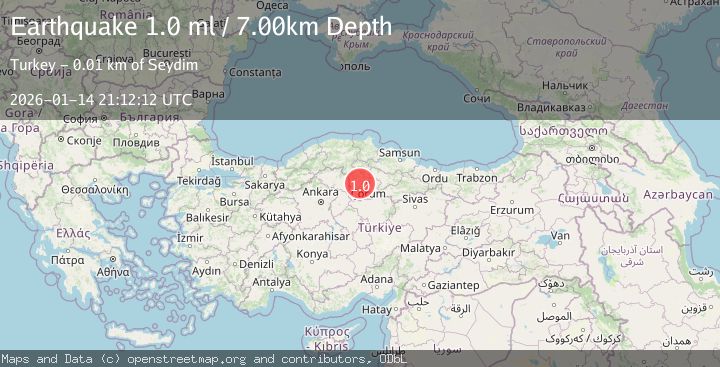 Map of CENTRAL TURKEY