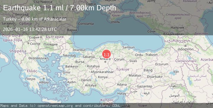 Map of CENTRAL TURKEY