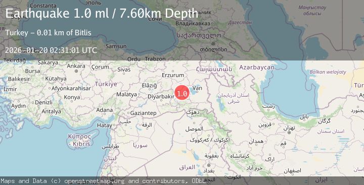 Map of EASTERN TURKEY
