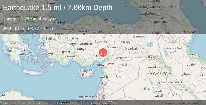 Map of CENTRAL TURKEY